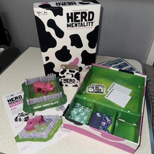 Herd Mentality Udderly Hilarious Board Game big potato games 100% complete 