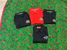 4 Raising Cane’s Chicken Employee Uniform Shirts Sz 2XL