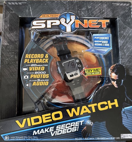 Videoregistratore Real Tech SpyNet Jakks Pacific 2010 nuovo con scatola - Foto 1 di 2