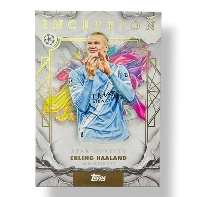 Erling Haaland Topps Inception 2025/26 Star Quality Manchester City Norway Card