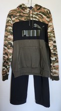 Puma Camo Hoodie Pants Size Medium Unisex Sweat Suit
