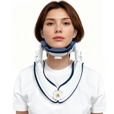 Cervical Traction Device, Lightweight Adjustable Neck Stretcher for Neck Suppo