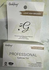 Godefroy Professional Eyebrow Tint Kit Color -Light Ash Brown 20 Application