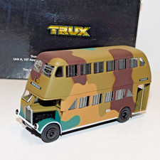 TRUX 1939 ALBION VENTURER BUS PALM BEACH CAMOUFLAGED 1/76 TX2C