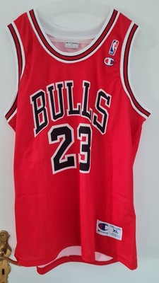 Chicago Bulls NBA Michael Jordan 23 Trikot Original Champion Gr. XL Vintage