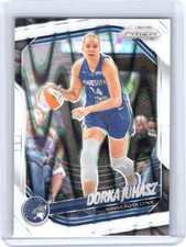 2025 Panini Prizm WNBA Dorka Juhasz #109 White Seismic Prizm
