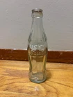 Vintage Coca Cola Bottle Glass Embossed French Arabic Writing - FREE SHIP