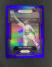 2024 Panini Prizm Cool Papa Bell Blue Prizm /199 #159 Homestead