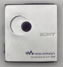 Sony MZ-E707 Minidisc MDLP Player Operation Operation verified from japan