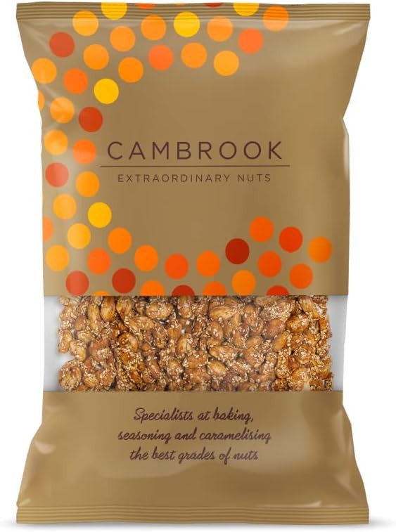 Cambrook - Caramelised Sesame Peanuts, 1kg Bag