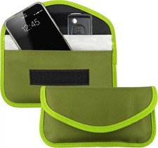 2PCS Faraday Bags for Phone and Car Keys, Key Fob Protector, Cell Phone Keyless