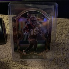 Tee Higgins - 2020 Panini Select Concourse 60 Copper Die-cut Prizm 355 Rc