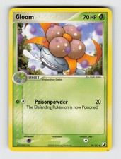 Gloom 58/115 Common Unseen Forces Pokemon 2005 MP Saitou on eBay