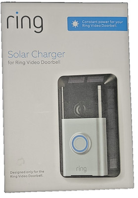 Ring Solar Charger for Video Doorbell 1st Gen - New in Box - Rare & Discontinued