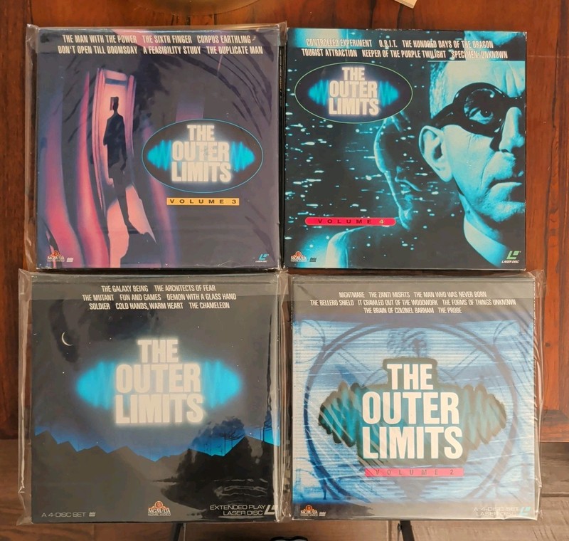 The Outer Limits Volumes 1-4 Laserdisc Lot