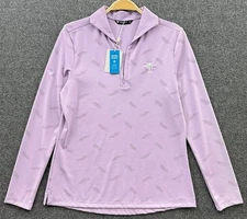 Levelwear Pullover Shirt Womens Small Pink Toronto Golf Club UPF Active Top NWT