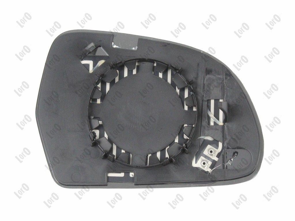 ABAKUS Mirror Glass Heated Aspheric Blue Tinted 3507G02 For Skoda Left