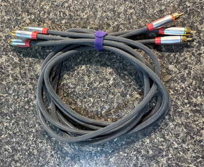 Rocketfish RCA Audio INTERCONNECT Cables 4ft Lot Of 3-EUC-TESTED-WORKS