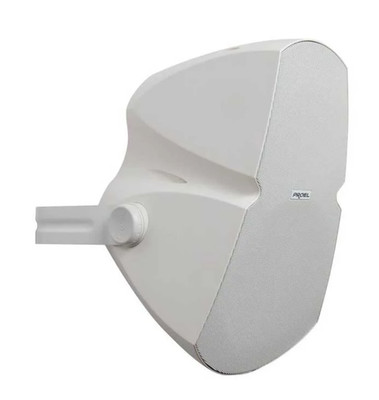 PROEL X80TW, 2-Way 8'' White Speakers w/Brackets-100W-70/100+8Ω switching- NEW
