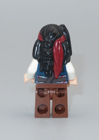 Lego Captain Jack Sparrow minifigure Pirates of the Caribbean 4192 4191 4183