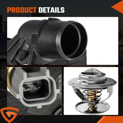 Thermostat Housing Assy w/ Sensor for Ford Explorer 2002-10 4.0L 5R3Z-8592-BA M - Bild 4 von 8
