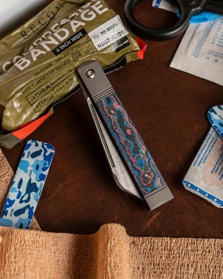 Jack Wolf Knives - FEELBETTER JACK - CAMOCARBON MIAMI