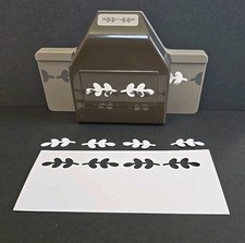 Stampin' Up SYMMETRICAL STEMS BORDER Paper Punch - USED
