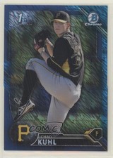 2016 Bowman Chrome Prospects Blue Shimmer Refractor Chad Kuhl #BCP154 6tw