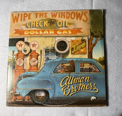 Allman Brothers Wipe the Windows Check the Oil Dollar Gas 2LP 1976 Capricorn