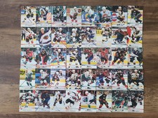 Lot of 586 Hockey Cards from 2003-04 In The Game Action Set.