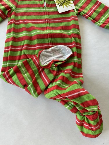 The Grinch Dr Seuss Christmas Pajamas. Boy Girl Unisex. 24 Months NWT. - Picture 3 of 3