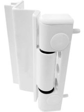 ERA Saracen Challenger 3D Euro Rebate Door Hinge White Brown
