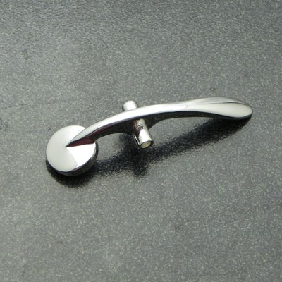Genuine Yamaha Trumpet Tuning Slide Water Key Silver Plated TR9335CHS(2) NEW! U6