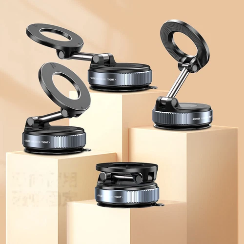 360° Magnetic Phone Holder Car Mount Stand For iPhone 16 15 14 Pro Max Samsung