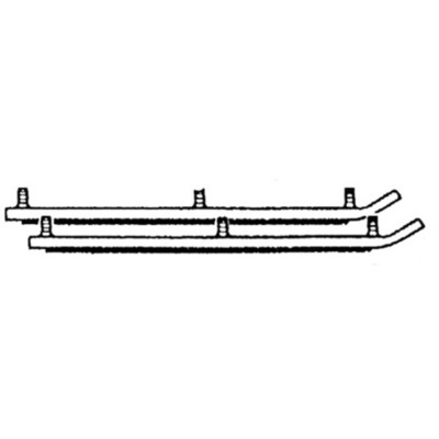 Fits 2007 Ski-Doo Freestyle Park 550F Hard Surfaced Wear Runner SNOSTUFF 8982741