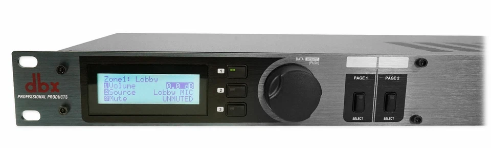 DBX ZonePro 640 Commercial/Restaurant 6 In / 4 Out Matrix Digital Zone Processor - Image 3 of 4