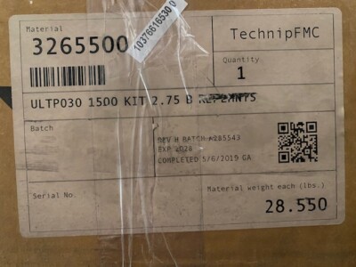 FMC Technologies 3265500 ULTP030 1500 KIT 2.75 B Repair Kit