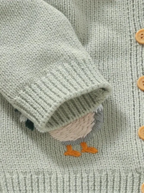 NUEVO Suéter Cárdigan Boutique Granja Pollo Bebé Niño Niñas Niños Foto 4 de 4