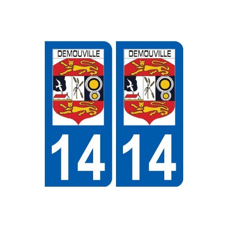 Autocollant Plaque Immatriculation Département 01 Divonne-les-Bains - Logo Ville, Dimensions Officielles 4.5x9.8 Cm - Lot De 2, Résistant Aux Intempéries