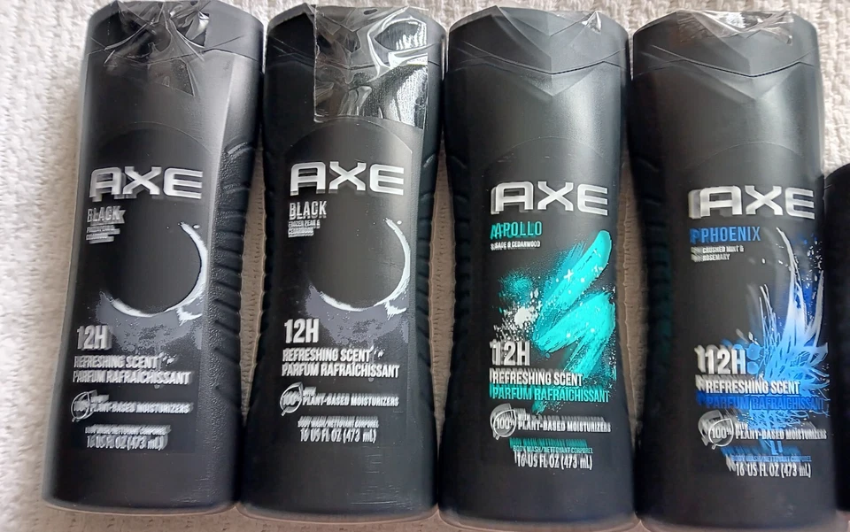 Axe спрей для тела и мытье тела лот товаров Apollo Phoenix черный 12 часов 48 часов защита от запаха - Изображение 2 из 4