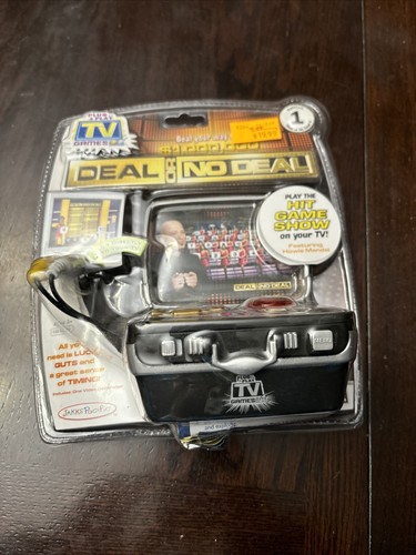 Jakks Pacific Deal or No Deal Plug & Play TV - Factory Sealed New Toys R Us
