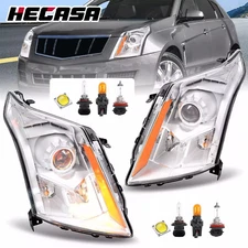 Halogen LED Projector Headlights Headlamps For Cadillac SRX 2010-2014 2015 2016