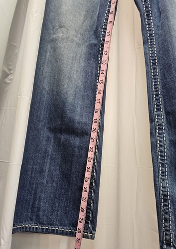 Wrangler Rock 47 Men's size 31×32 Relaxed Boot Denim Jeans 31" inseam - Picture 7 of 17