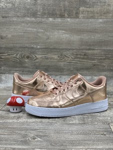 Nike Air Force One AF1 Rose Gold White Bronze Metal Pack OG CQ6566-900 Size 10.5 | eBay
