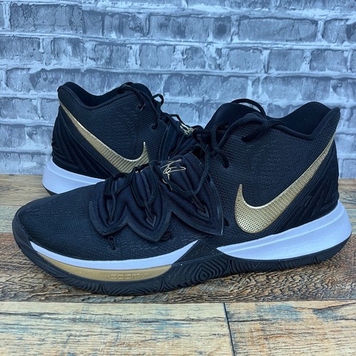 Nike Kyrie 5 Black Metallic GOld 
