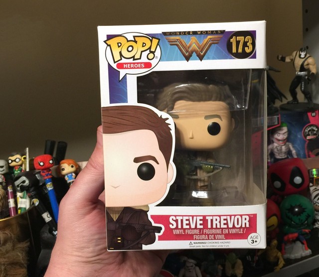 FUNKO POP! Steve Trevor #173 WONDER WOMAN Marvel Vinyl Figure | eBay