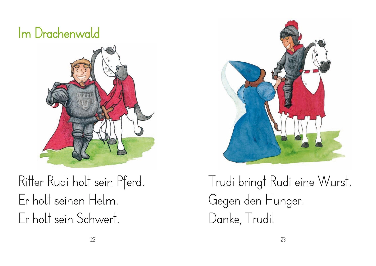 Thumbnail - Lesezug/1. Klasse: Ritter Rudi | Franz Sales Sklenitzka | Buch |