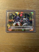 2022 Topps Chrome Update Sapphire New Tests For The West Gold Parallel /50 