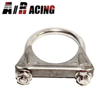 EMUSA Universal 2" stainless steel U-Bolt Uclamp Saddle Muffler Exhaust Clamp