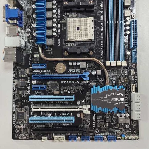 FOR ASUS F2A85-V PRO DDR3 AMD FM2 64GB HDMI VGA DVI Display Port Motherboard - Picture 3 of 8